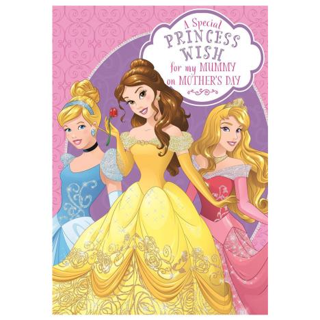 Mummy Wish Disney Princess Mother's Day Card £2.40